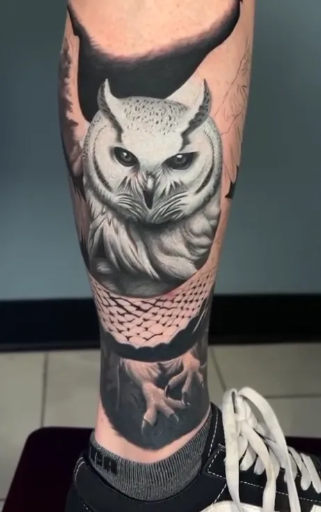 Illustrative tattoo by Joel Kendellen
