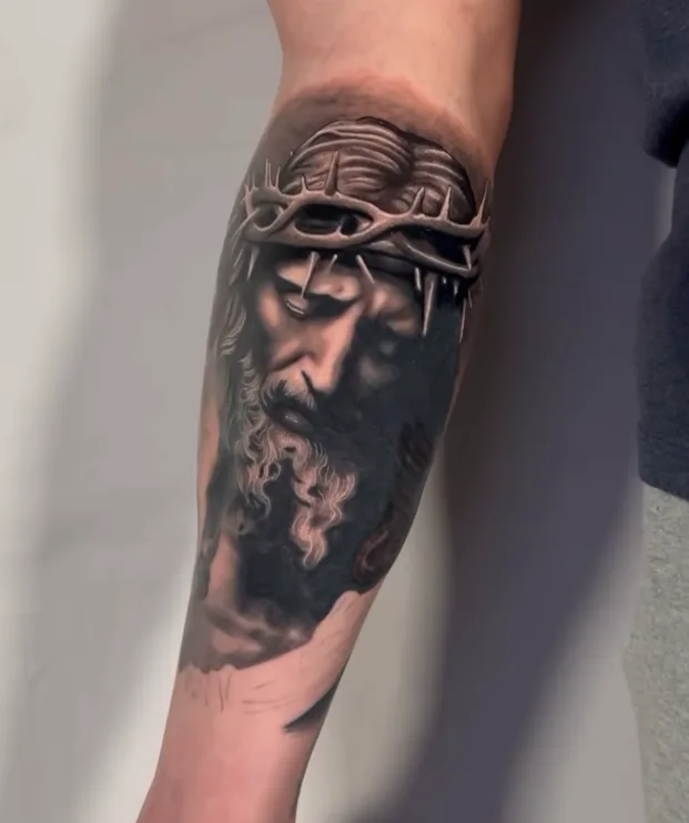 Illustrative tattoo by Joel Kendellen