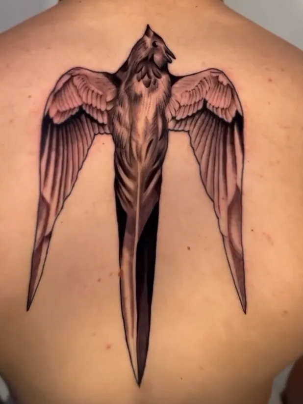 Illustrative tattoo by Joel Kendellen